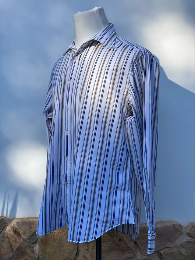 Camisa Massimo Dutti rayas