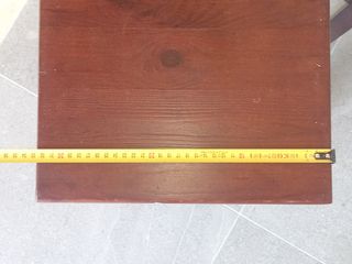 2 Taburetes Madera Marrón