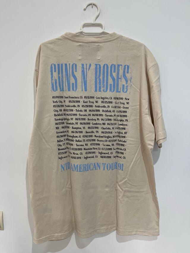 Camiseta Guns N' Roses reedición