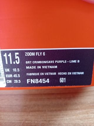 Nike Zoom Fly 6 - 45.5
