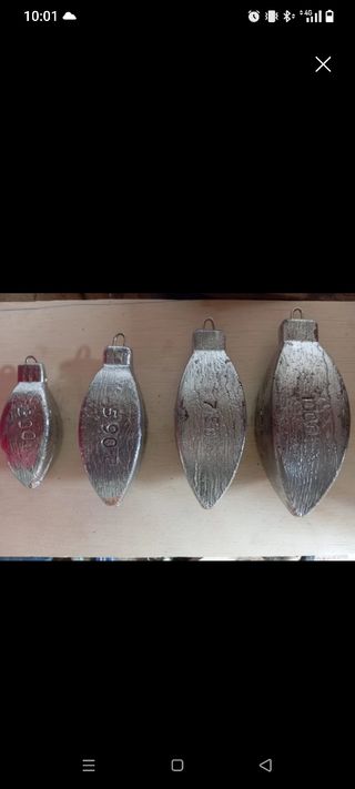 Plomos de pesca