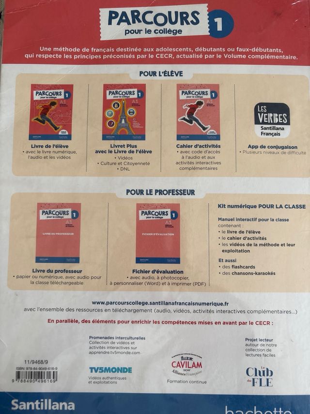 parcours pour le collège 1 A1