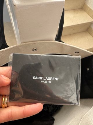 Bolso YSL Rive Gauche beige