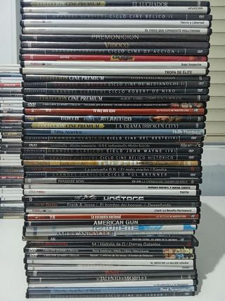 Ref P4 Lote 100 Peliculas DVD