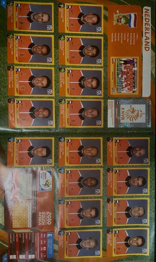 Álbum Completo Mundial 2010 - Edición Suiza