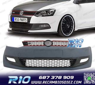 PARAGOLPES DELANTERO VOLKSWAGEN VW POLO 6R 09-14 LOOK GTI