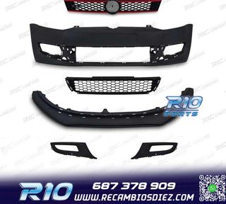 PARAGOLPES DELANTERO VOLKSWAGEN VW POLO 6R 09-14 LOOK GTI