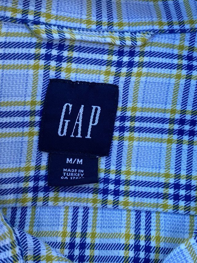 Camisa GAP cuadros azul