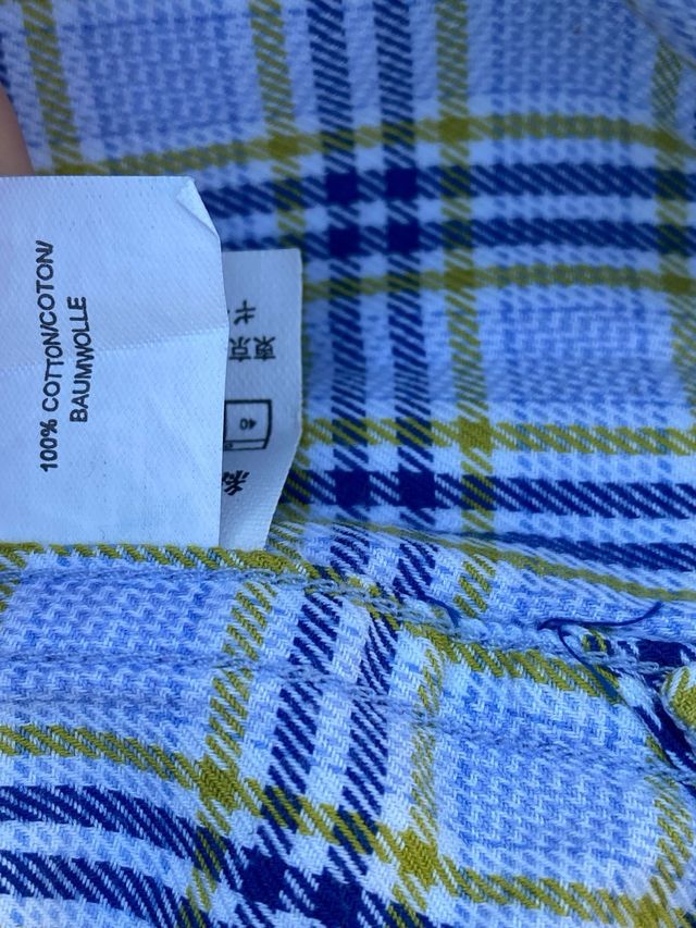 Camisa GAP cuadros azul