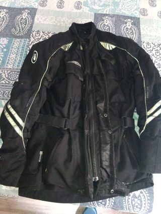 Chaqueta moto 3/4 ONBOARD Vision 2 color negro