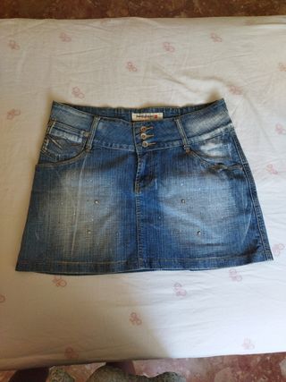 Minigonna jeans Quintoelemento