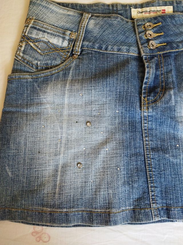 Minigonna jeans Quintoelemento