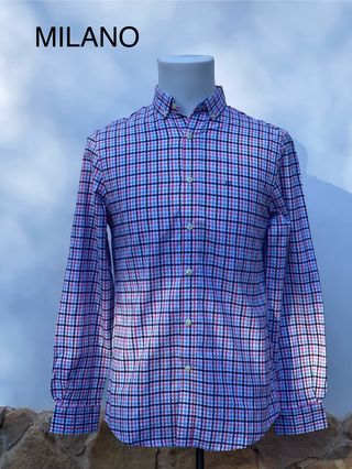 Camisa Milano cuadros multicolor