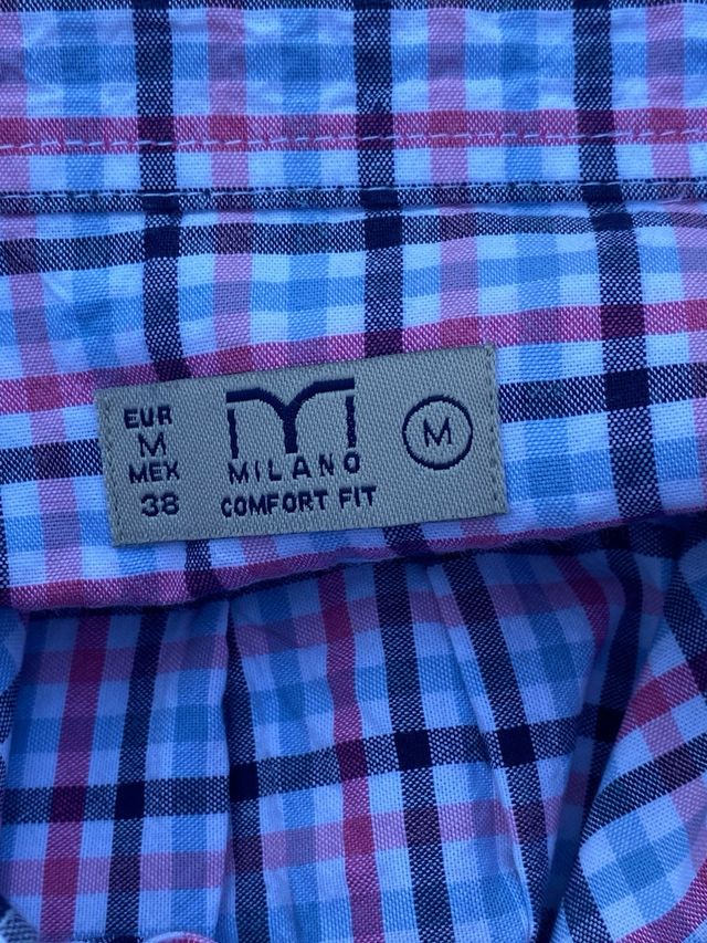 Camisa Milano cuadros multicolor