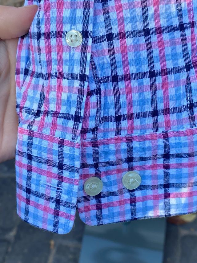 Camisa Milano cuadros multicolor