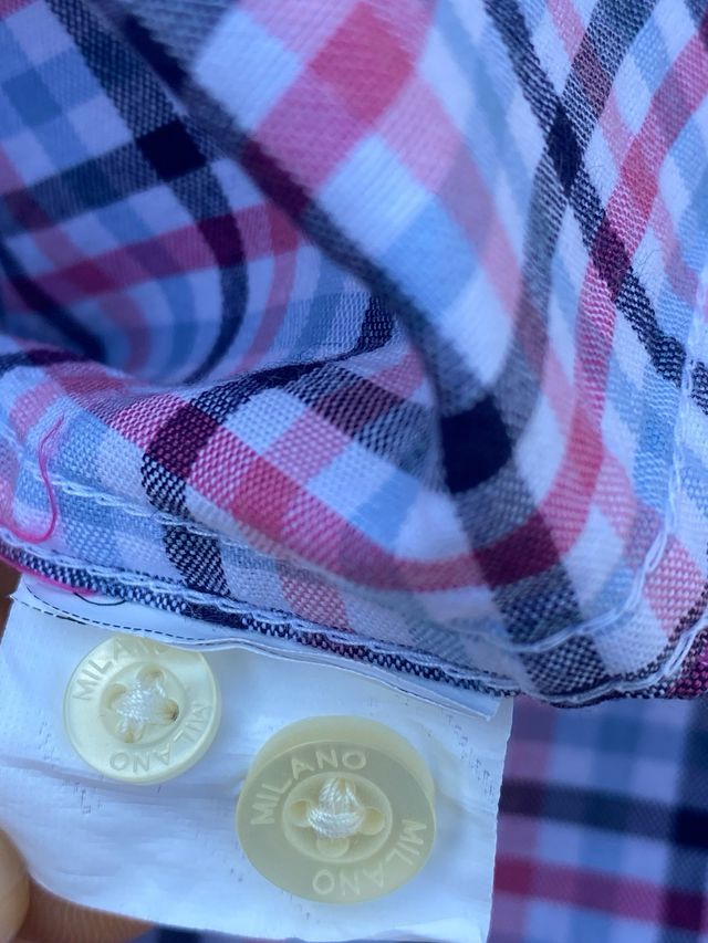 Camisa Milano cuadros multicolor