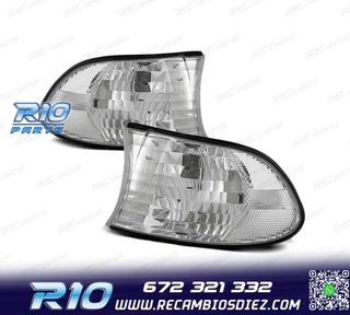 INTERMITENTES FRONTALES BMW E38 98-01 CROMADO