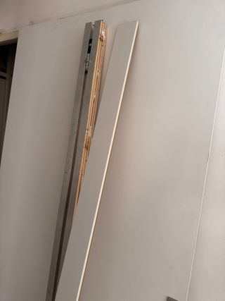 Puerta corredera blanca 203x93cm