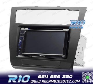 MARCO NEGRO RADIO 2-DIN PARA BMW SERIE 1 E81 E82 E87 E88