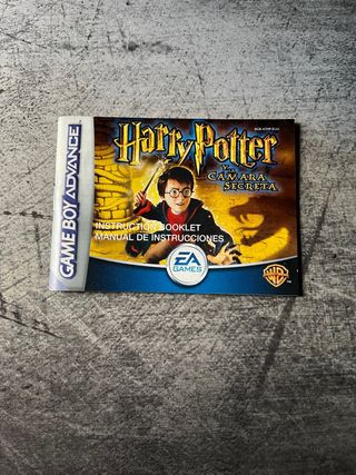 Manual Harry Potter y la Cámara Secreta GBA