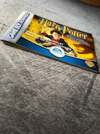 Manual Harry Potter y la Cámara Secreta GBA