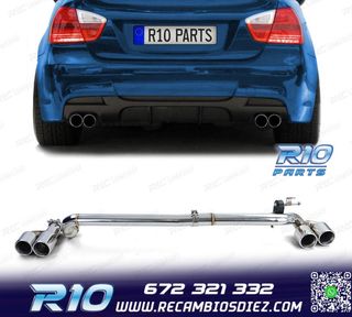 KIT CONVERSIÓN ESCAPE PARA BMW E90 E91 05-12 PACK M DOBLE A