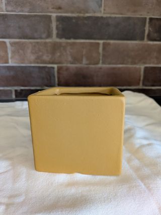 Vaso Ceramica Giallo 10x10cm