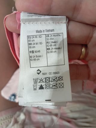 Traje neopreno bebé 24 meses