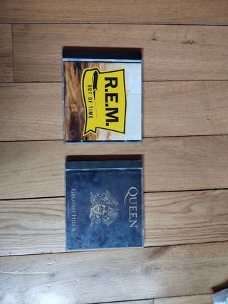 CDs Rock: REM - Out Of Time & Queen Greatest Hits 