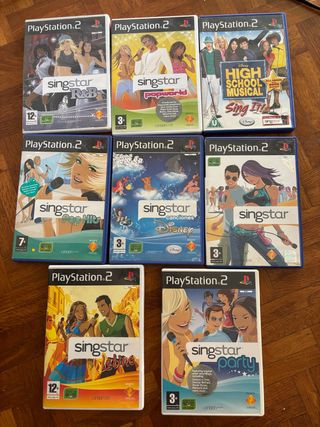 SingStar PS2 - pack o por separado