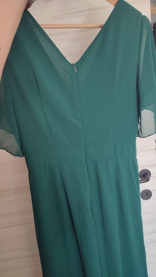 Tuta elegante verde scuro tg M
