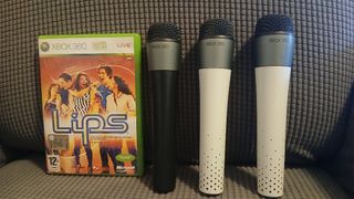 Lips Xbox360 + 3 Microfoni