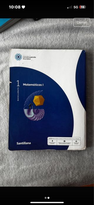 MATEMATICAS I 1BTO CONSTRUYENDO MUNDOS