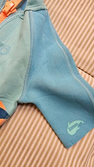 Traje neopreno niño 6 años Subea Decathlon,  2mm.