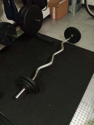 Equipo completo musculación.