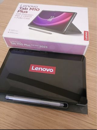 Lenovo Tab M10 Plus + Pen 2 + Funda