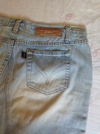 Minigonna jeans vintage