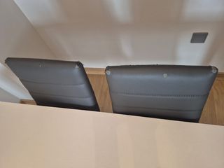 Conjunto 4 sillas de comedor gris (Motril)