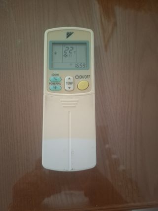 Mando aire acondicionado Daikin