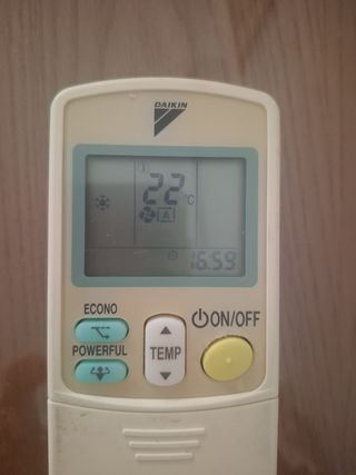 Mando aire acondicionado Daikin