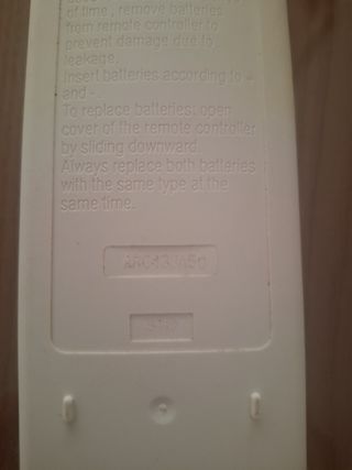Mando aire acondicionado Daikin