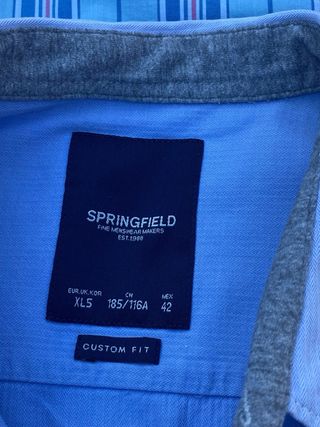 Camisa Springfield azul