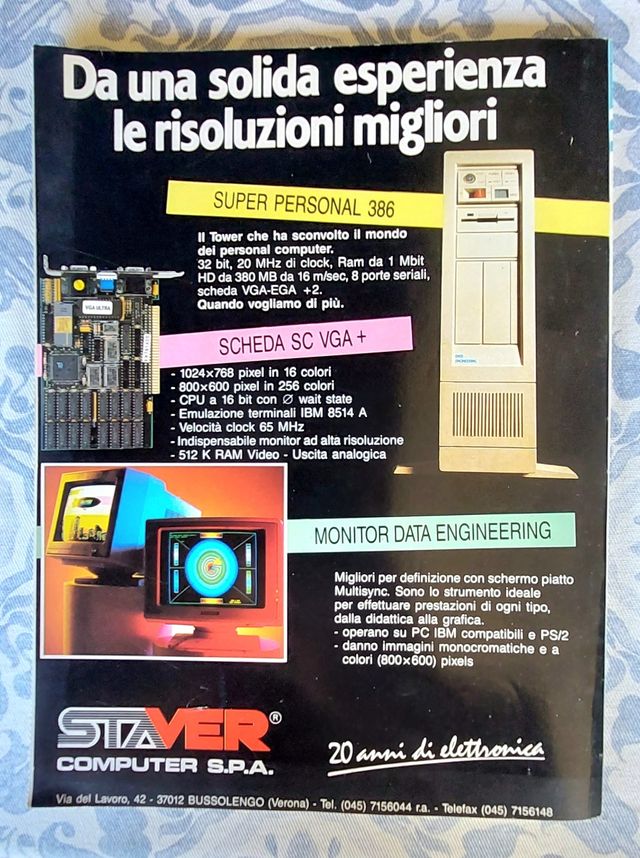 Rivista Bit anno 12 n.104 Aprile 1989