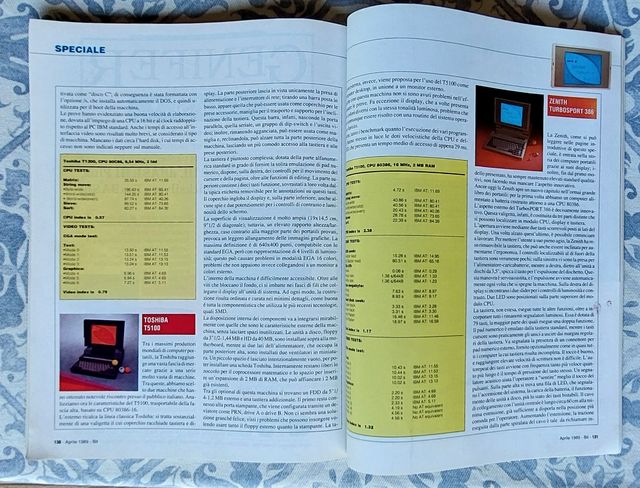 Rivista Bit anno 12 n.104 Aprile 1989