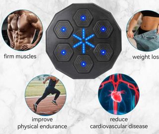 Boxe fitness: pannello musicale Bluetooth con guan