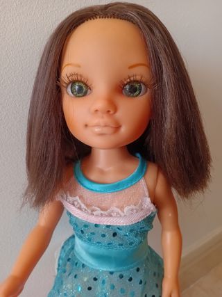 Muñeca Nancy New: Vestido turquesa