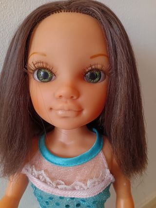 Muñeca Nancy New: Vestido turquesa