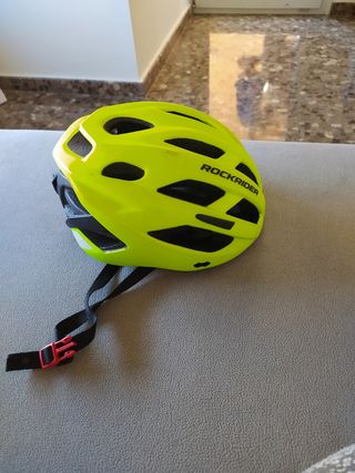 Casco bici Rockrider amarillo