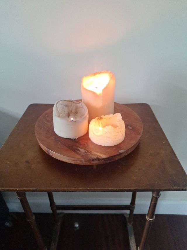 Soporte madera de mango