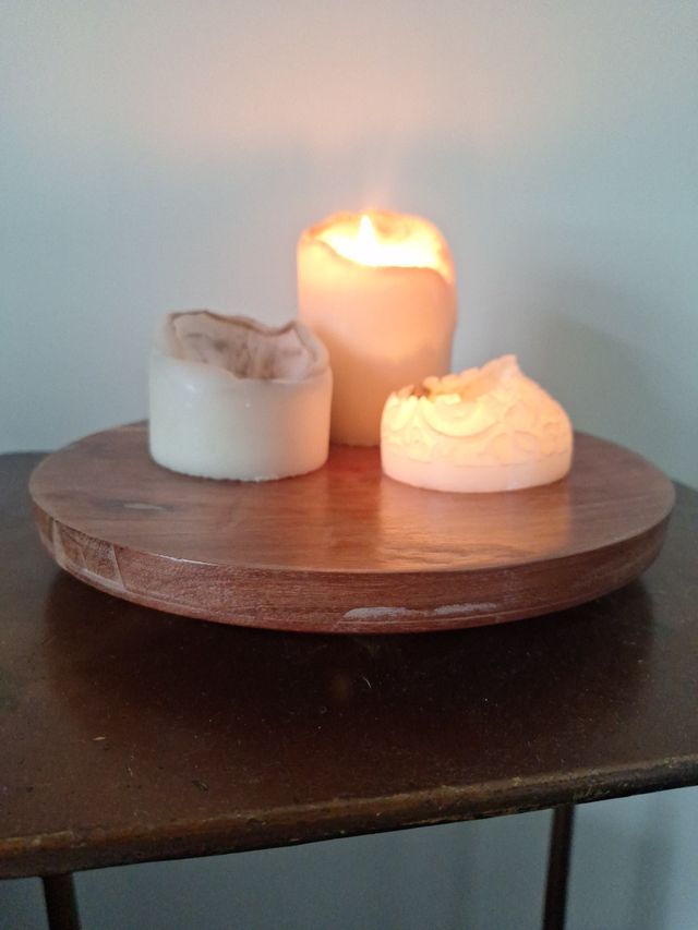 Soporte madera de mango